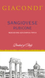 Mondo del Vino Rubicone Giacondi Sangiovese 2014 Front Label