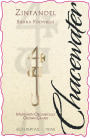Chacewater Winery Zinfandel 2013 Front Label