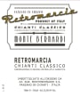 Monte Bernardi Chianti Classico Retromarcia 2012 Front Label