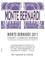 Monte Bernardi Chianti Classico Riserva 2011 Front Label