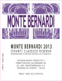Monte Bernardi Chianti Classico Riserva 2013 Front Label