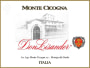 Monte Cicogna Garda Don Lisander Classico Superiore Rosso 2006 Front Label