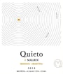Monte Quieto Malbec 2014 Front Label