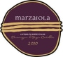 Monte Schiavo Lacrima di Morro d'Alba Marzaiola 2010 Front Label