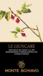 Monte Schiavo Verdicchio dei Castelli di Jesi Riserva Le Giuncare 2008 Front Label