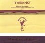 Montecappone Esino Tabano Rosso 2008 Front Label