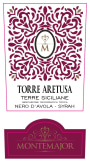 Montemajor Terre Siciliane Torre Aratusa Nero d'Avola-Syrah 2014 Front Label