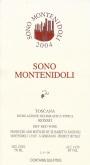 Montenidoli Toscana Rosso 2004 Front Label