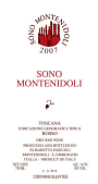 Montenidoli Toscana Rosso 2007 Front Label