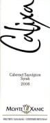 MonteXanic Winery Calixa Cabernet Sauvignon Syrah 2008 Front Label