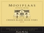 Mooiplaas Wine Estate Bush Vines Chenin Blanc 2010 Front Label