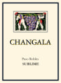Changala Winery Sublime 2012 Front Label