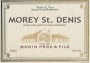 Morin Pere & Fils Morey St. Denis 2000 Front Label