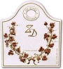 ZD Wines Reserve Cabernet Sauvignon 1995 Front Label