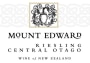 Mount Edward Riesling 2009 Front Label