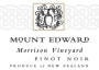 Mount Edward Morrison Vineyard Pinot Noir 2009 Front Label