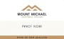Mount Michael Wines Pinot Noir 2014 Front Label