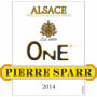 Pierre Sparr Alsace One 2014 Front Label