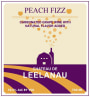 Chateau de Leelanau Peach Fizz Front Label