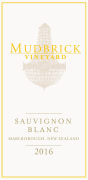 Mudbrick Vineyard Sauvignon Blanc 2016 Front Label