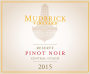 Mudbrick Vineyard Reserve Pinot Noir 2015 Front Label