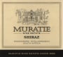 Muratie Shiraz 2008 Front Label