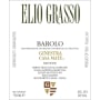 Elio Grasso Barolo Ginestra Casa Mate 2013 Front Label