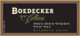 Boedecker Cellars Cherry Grove Vineyard Pinot Noir 2012 Front Label