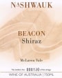 Nashwauk Vineyards Beacon Shiraz 2009 Front Label