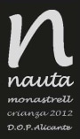 Nauta Crianza Monastrell 2012 Front Label