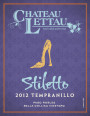 Chateau Lettau Stiletto Bella Collina Vineyard Tempranillo 2012 Front Label