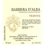 Conterno Fantino Vignota Barbera d'Alba 2015 Front Label