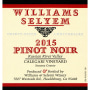 Williams Selyem Calegari Vineyard Pinot Noir 2015 Front Label