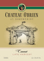 Chateau O'Brien At Northpoint Late Havrest Tannat 2011 Front Label