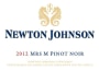 Newton Johnson Wines Mrs M Pinot Noir 2012 Front Label