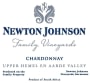 Newton Johnson Wines Family Vineyards Chardonnay 2015 Front Label