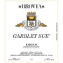 Brovia Barolo Garblet Sue 2013 Front Label