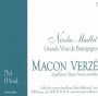 Nicolas Maillet Macon Verze 2008 Front Label