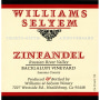 Williams Selyem Bacigalupi Vineyard Zinfandel 2006 Front Label