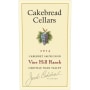 Cakebread Vine Hill Ranch Cabernet Sauvignon 2014 Front Label