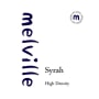 Melville High Density Syrah 2004 Front Label