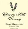 Cherry Hill Winery Estate Pinot Noir 2011 Front Label