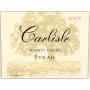 Carlisle Bennett Valley Syrah 2005 Front Label