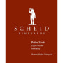 Scheid Vineyards Petite Sirah 2012 Front Label