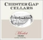 Chester Gap Cellars Merlot 2011 Front Label