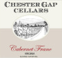 Chester Gap Cellars Cabernet Franc 2011 Front Label