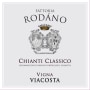 Rodano Vigna Viacosta Chianti Classico 2013 Front Label