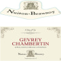 Nuiton-Beaunoy Gevrey Chambertin 2013 Front Label