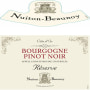 Nuiton-Beaunoy Bourgogne Pinot Noir Reserve 2011 Front Label
