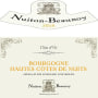 Nuiton-Beaunoy Bourgogne Hautes Cotes de Nuits Blanc 2014 Front Label